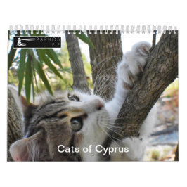 Katzen Zyperns, von PaphosLife Kalender