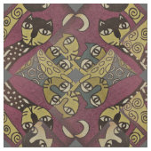 KatzenAbstrakt Stoff (Muster)