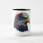 Katzenadler Zweifarbige Tasse (Mittel)