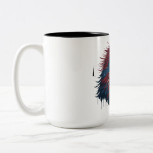 Katzenadler Zweifarbige Tasse