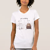 Katzenanatomie T-Shirt (Vorderseite)