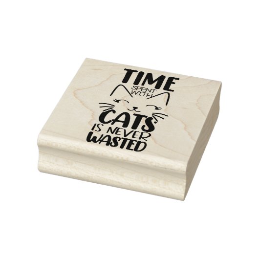 Katzenangebot Gummistempel (Stempel)