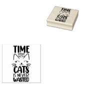 Katzenangebot Gummistempel (Stempel)