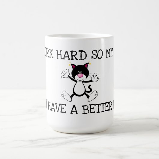 Katzenangebot Kaffeetasse (Mittel)