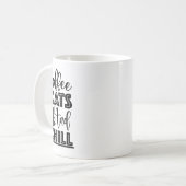 Katzenangebot: Katzen, Kaffee und Kill Kaffeetasse (Vorderseite Links)