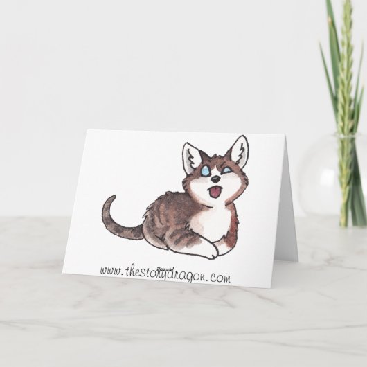 Katzenapologie Karte (Rückseite)