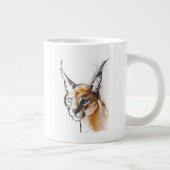 Katzenartig Jumbo-Tasse (Rechts)