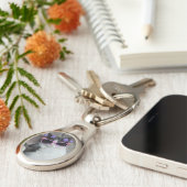 Katzenartige Diva Schlüsselanhänger (Seite)