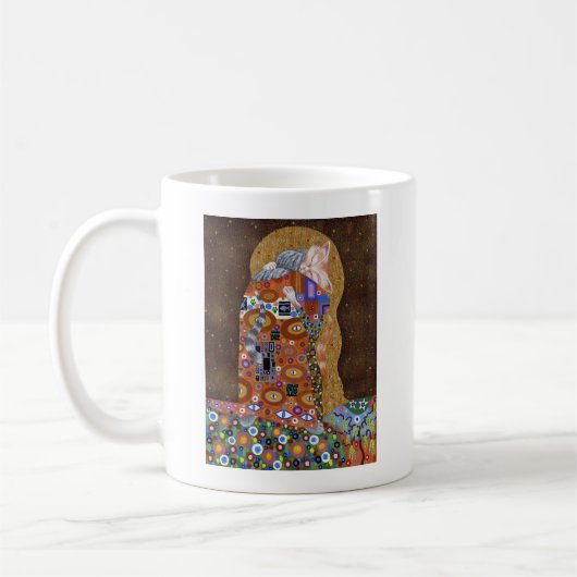 Katzenartige Erfüllung 2011 Kaffeetasse (Links)