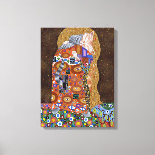 Katzenartige Erfüllung 2011 Leinwanddruck