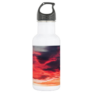 katzenartige Welle Edelstahlflasche