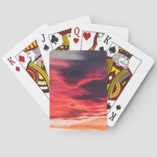 katzenartige Welle Spielkarten