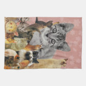 Katzenartiges Unsinnigkeits-Geschirrtuch Küchentuch (Horizontal)