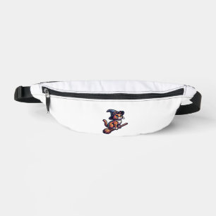 Katzenassistent Halloween Hexenkatze Mystische Kat Bauchtasche