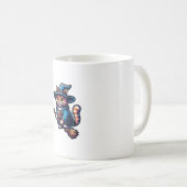 Katzenassistent Halloween Hexenkatzen - Katzenlieb Kaffeetasse (VorderseiteRechts)
