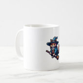 Katzenassistent Halloween Hexenkatzen - Katzenlieb Kaffeetasse (Vorderseite Links)