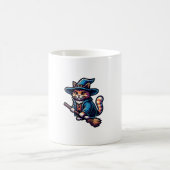 Katzenassistent Halloween Hexenkatzen - Katzenlieb Kaffeetasse (Mittel)