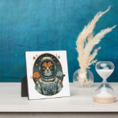 Katzenastronaut auf Asteroiden Fotoplatte (InSitu)