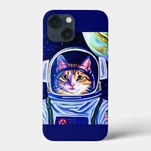 Katzenastronaut im Weltraum Case-Mate iPhone Hülle