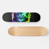 Katzenastronaut Skateboard (Horizontal)