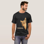 Katzenattitüde T-Shirt (Vorne ganz)