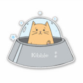 Katzenaufkleber Aufkleber (Vorderseite)