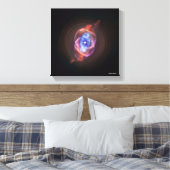 Katzenauge Leinwanddruck (Insitu (Schlafzimmer))