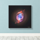 Katzenauge Leinwanddruck (Insitu (Holzboden))