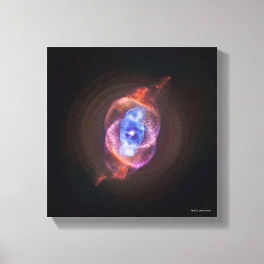 Katzenauge Leinwanddruck (Vorderseite)