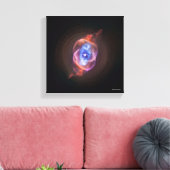 Katzenauge Leinwanddruck (Insitu (Wohnzimmer))