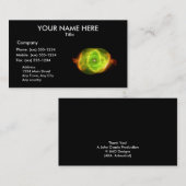 ~ KATZENAUGE VISITENKARTE (Vorne/Hinten)