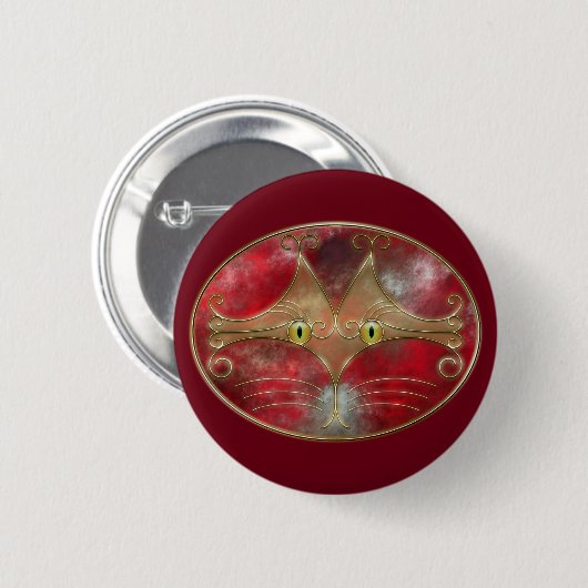 Katzenaugen Button (Vorne & Hinten)