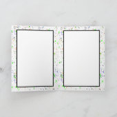 Katzenaugen, die ein schwarzes Loch ausblenden Karte (Innenseite)