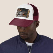 Katzenaugen-Kappe Truckerkappe (Beispiel)