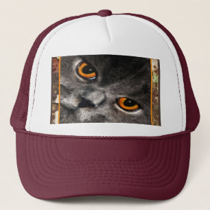 Katzenaugen-Kappe Truckerkappe