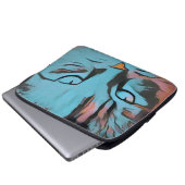 Katzenaugen-Laptophülsen Laptopschutzhülle (Vorne Knopf)