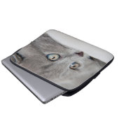 Katzenaugen Laptopschutzhülle (Vorne Knopf)
