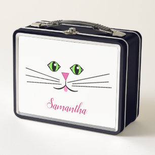 Katzenaugen Metall-Lunchbox Metall Brotdose