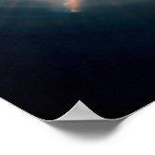 Katzenaugen-Nebelfleck Poster (Ecke)