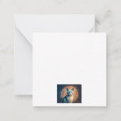 Katzenaugen schauen dich an mitteilungskarte (Rückseite)