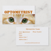 Katzenaugenkarte Terminkarte (Vorne/Hinten)