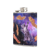 Katzenbacon mit Laserauge Flachmann (Links)