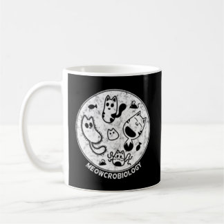 Katzenbakterien-Mikrobiologie Meowc Kaffeetasse