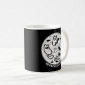 Katzenbakterien-Mikrobiologie Meowc Kaffeetasse (VorderseiteRechts)
