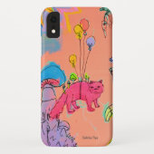 Katzenballons Case-Mate iPhone Hülle (Rückseite)