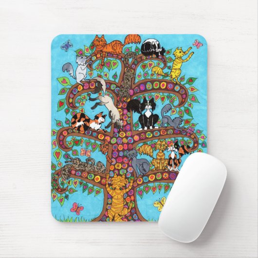 Katzenbaum 2 mousepad (Mit Mouse)