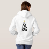 Katzenbaum Hoodie (Schwarz voll)