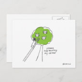 Katzenbaumpostkarte Postkarte (Vorne/Hinten)