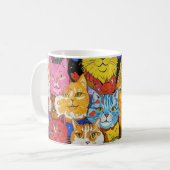 Katzenbecher Kaffeetasse (Vorderseite Links)