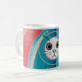 Katzenbecher Kaffeetasse (Vorderseite Links)